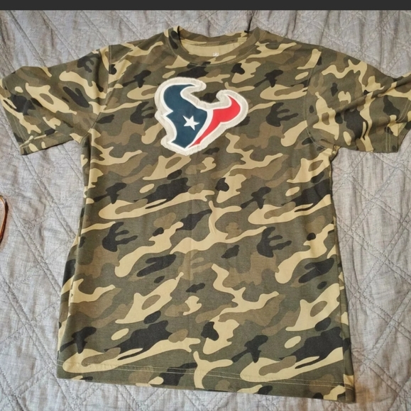 Teen Houston Texans  Camouflage t-shirt - Picture 1 of 7